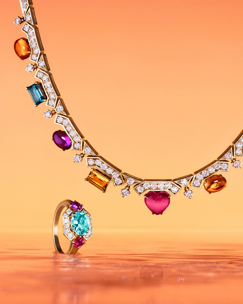 寶格麗Allegra珠寶與腕表系列用寶石當顏料彩繪女性活力神采