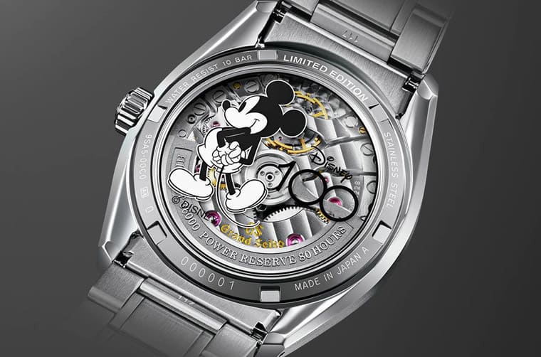 GRAND SEIKO推出迪士尼100周年紀念表限量數(shù)、發(fā)售方式、價格總整理