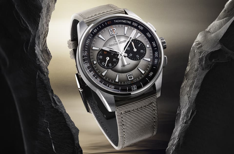 積家Polaris計時碼表再進(jìn)化漆面漸層面盤有感強化易讀性