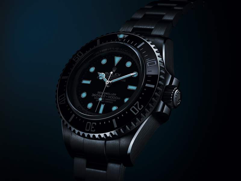 推出Oyster Perpetual Deepsea Challenge專業超深潛水腕表：11000米防水性能，首枚鈦殼表