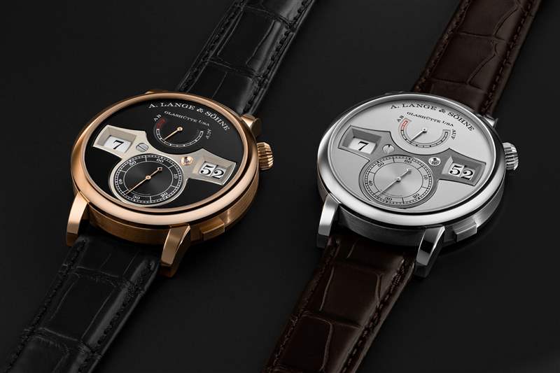 A. Lange & S?hne推出第二代Zeitwerk數(shù)字跳時腕表：動力存儲提升1倍，快速調校小時