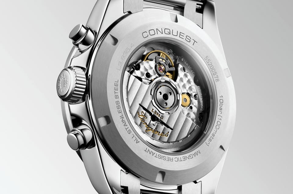 浪琴表Conquest征服者系列男女表齊發(fā)計(jì)時(shí)碼表與大三針款式完備