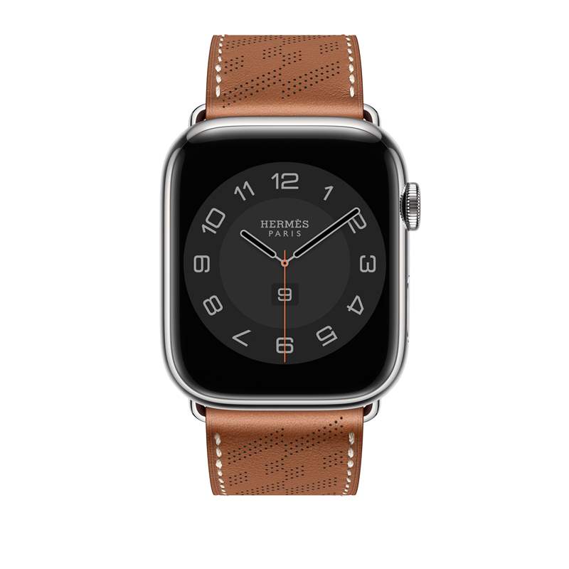 Hermès推出Apple Watch表帶新作：馬術鏈條元素，鏤孔H圖案