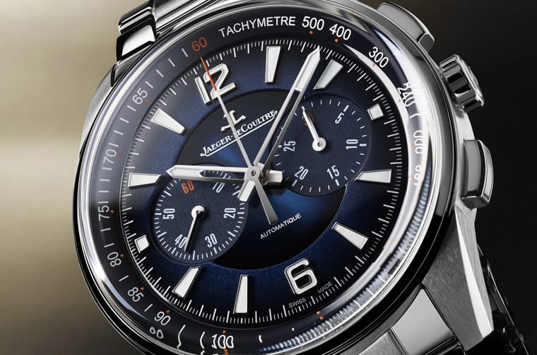 積家Polaris計時碼表再進(jìn)化漆面漸層面盤有感強化易讀性