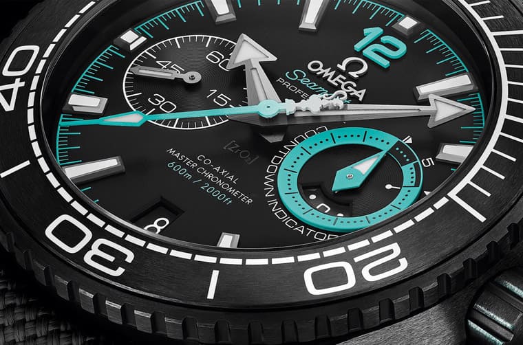 歐米茄以海馬Planet Ocean計(jì)時(shí)碼表為基礎(chǔ)創(chuàng)作最新阿聯(lián)酋航空紐西蘭ETNZ船隊(duì)聯(lián)名表