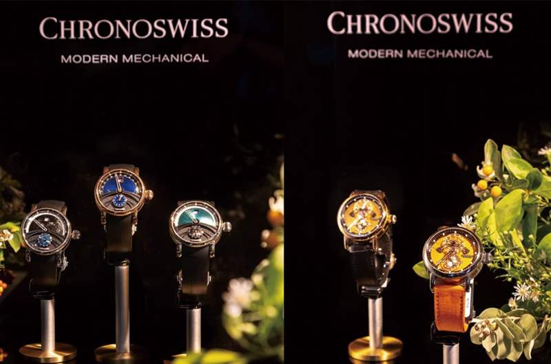 CHRONOSWISS瑞寶回歸臺(tái)灣市場(chǎng)創(chuàng)立40周年呈獻(xiàn)限量大作Delphis Oracle手表