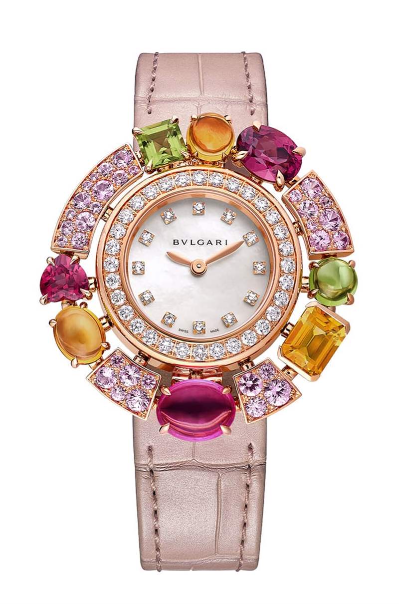 寶格麗Allegra珠寶與腕表系列用寶石當顏料彩繪女性活力神采