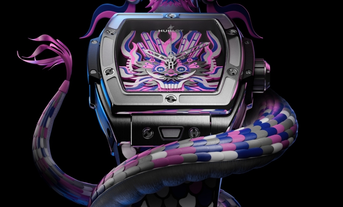 HUBLOT - 表上祥龍剪影｜HUBLOT融合剪紙藝術(shù)創(chuàng)Spirit of Big Bang鈦金龍表