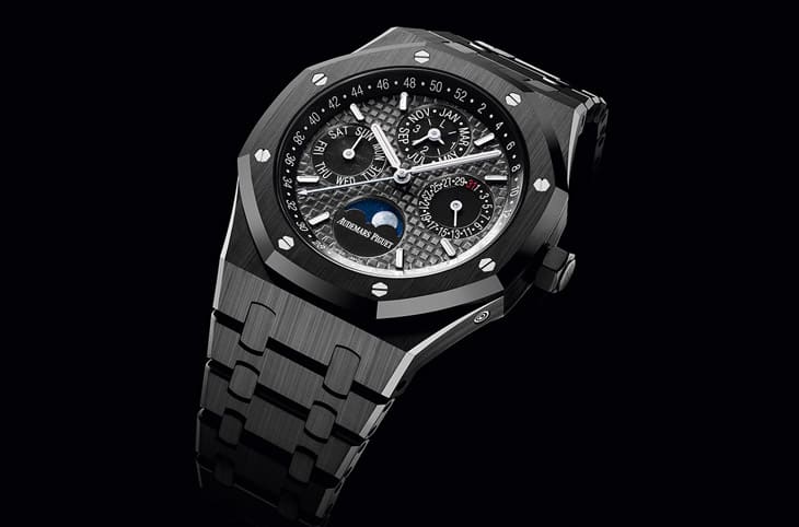 愛彼皇家橡樹系列全黑陶瓷煉帶表：稀有與工藝的完美結(jié)合