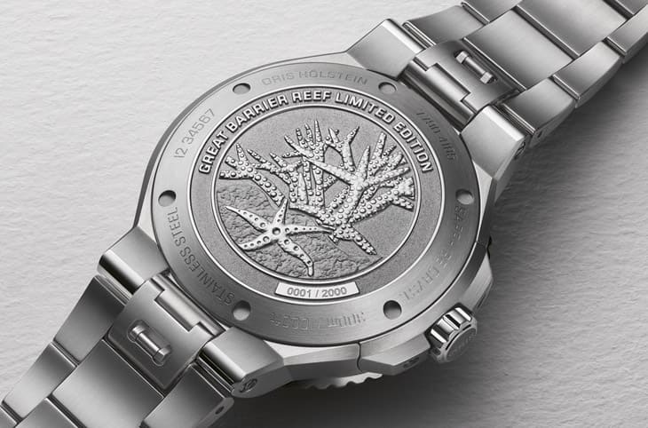 ORIS大堡礁限量表IV：潛水與環(huán)保的完美結(jié)合