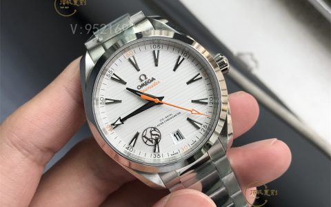 VS廠天花板歐米茄海馬150m柚木白盤腕表做工評測,8900一體機功能對版嗎