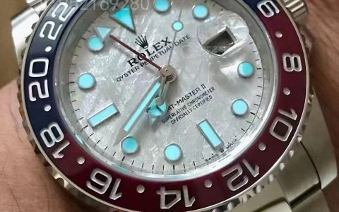 C+廠勞力士GMT格林尼治可樂圈隕石盤面做工細節怎么樣