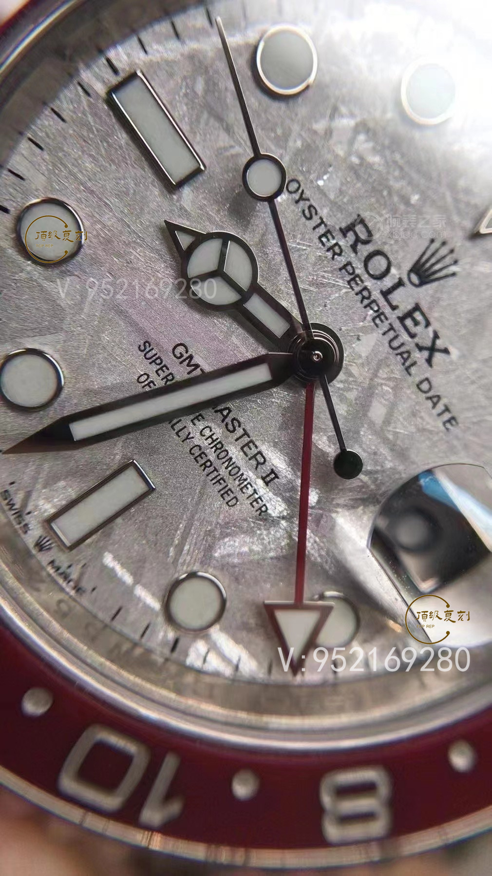 C+廠勞力士GMT格林尼治可樂圈隕石盤面做工細節怎么樣