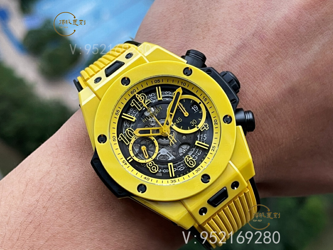 BBF廠宇舶恒寶big bang大爆炸黃色陶瓷黃色魔力642腕表做工怎么與