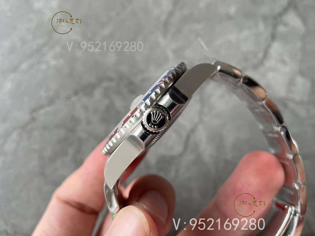 C+廠勞力士GMT格林尼治可樂圈隕石盤面做工細節怎么樣