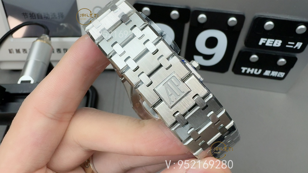 APS廠愛彼15500皇家橡樹灰盤色差大嗎,升級盤面細節(jié)