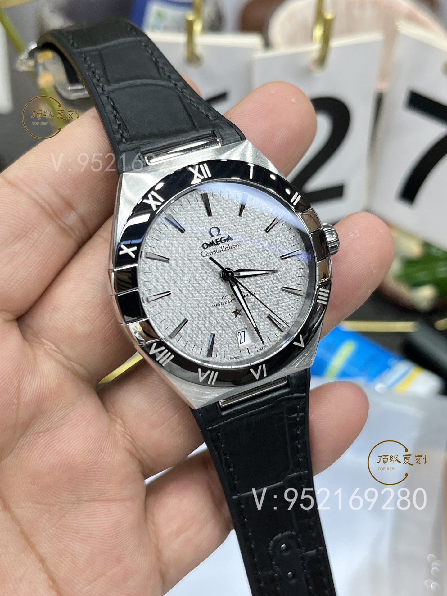 VS/SBF廠歐米茄41mm五代星座黑陶瓷圈灰盤做工深度評測-131.33.41.21.06.001