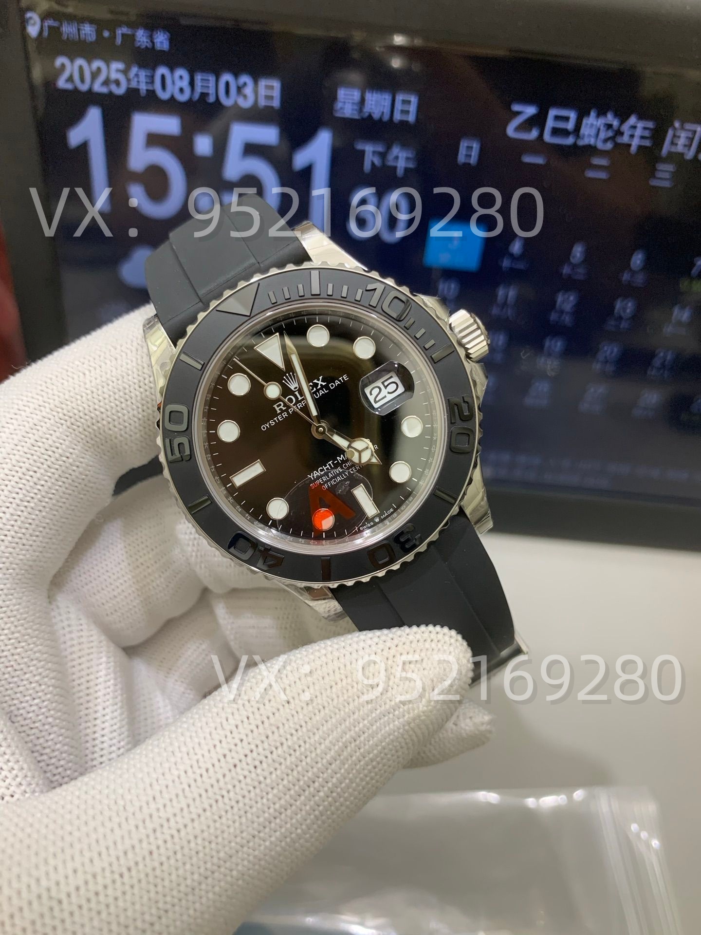 VS廠復(fù)刻勞力士白金游艇升級V3版怎么樣,配重149G丹東3235一體機芯