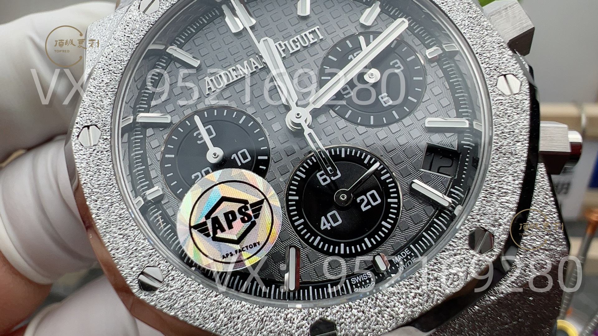 APS廠復(fù)刻新品愛彼26240熊貓計(jì)時(shí)盤霜金腕表怎么樣,4401一體機(jī)芯